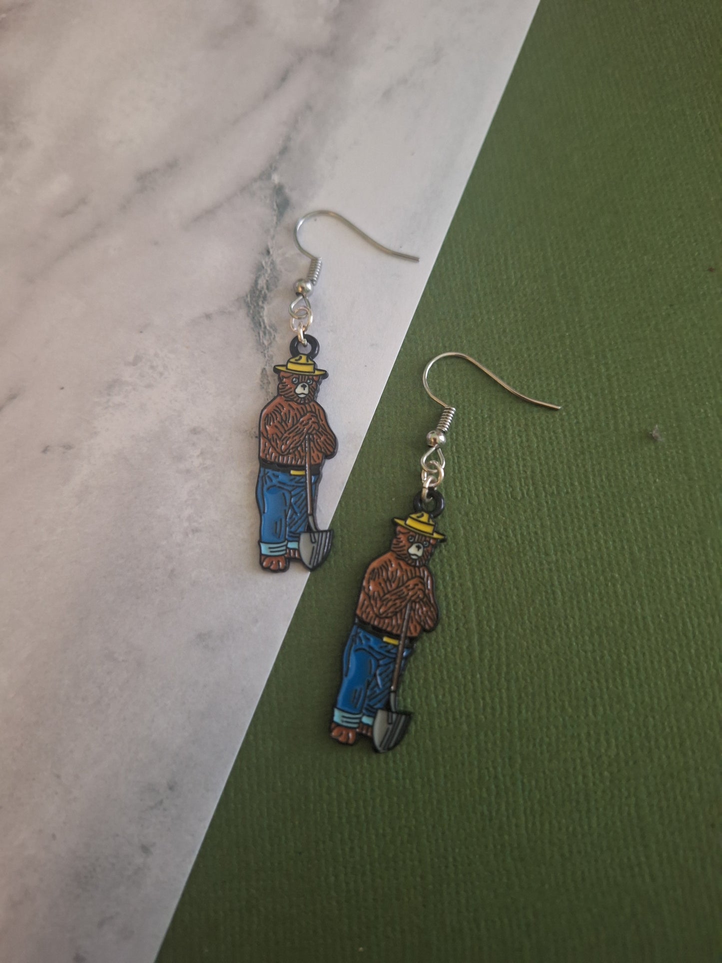 Smokey Bear Earrings