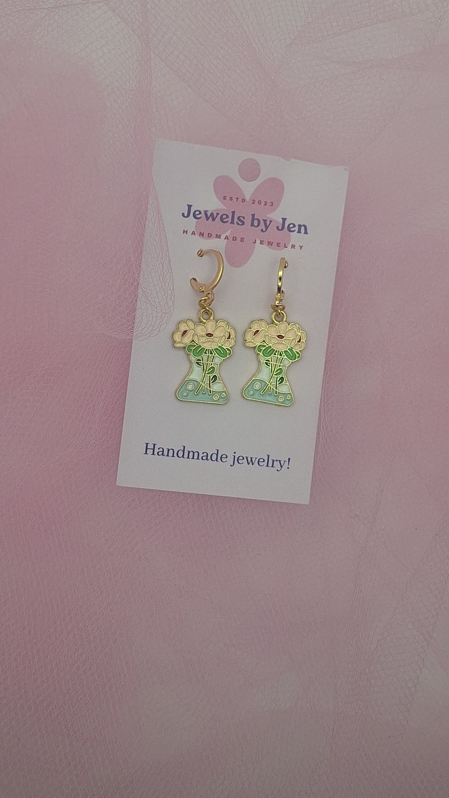 The Flower-mula Earrings