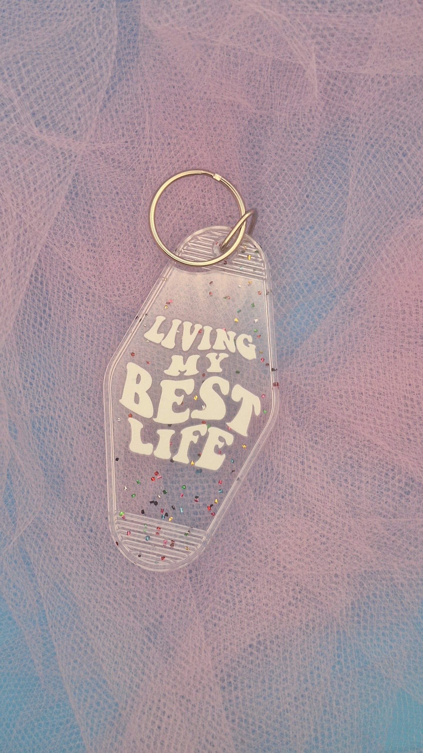 The Glow Up keychains