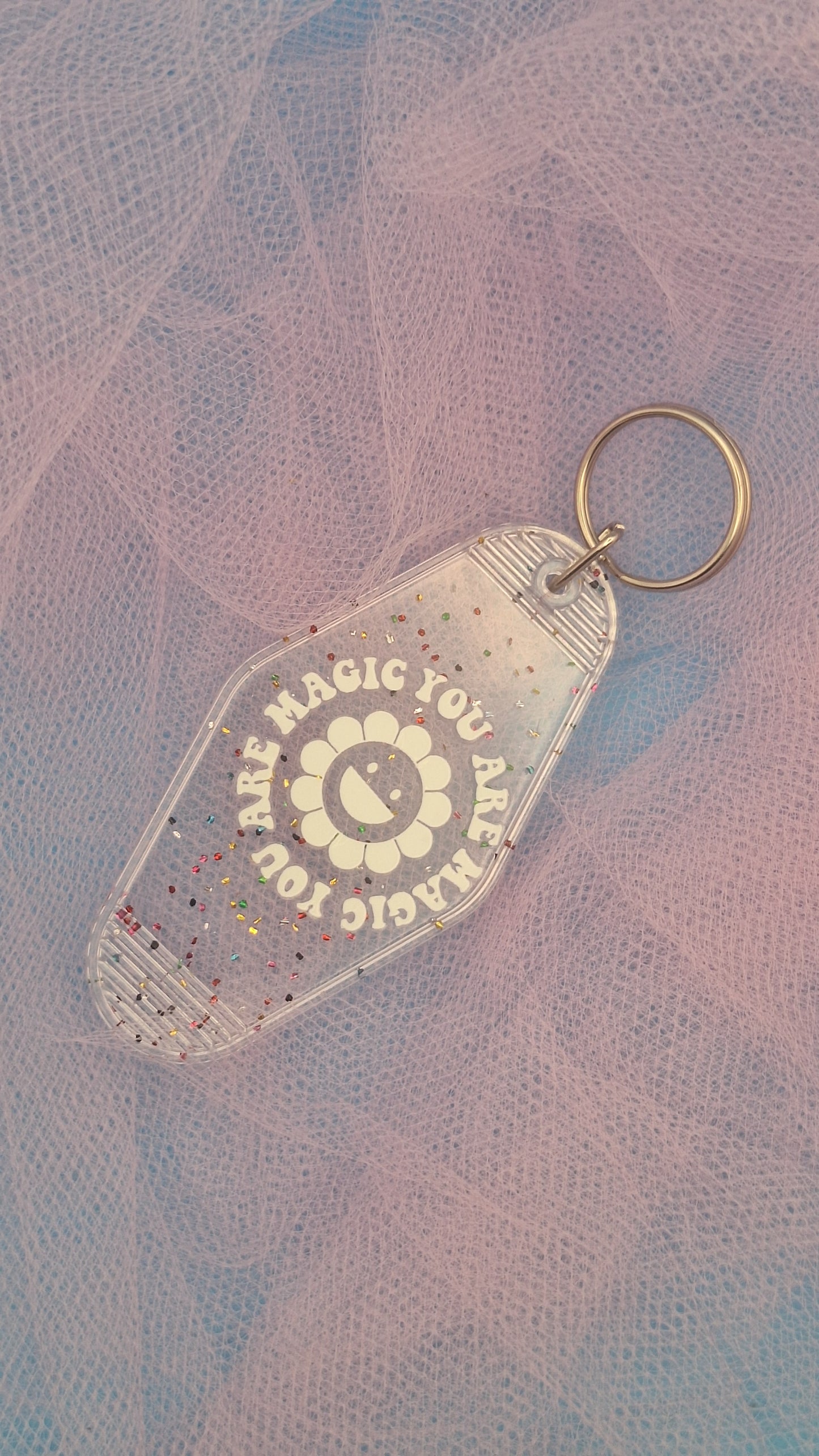 The Glow Up keychains