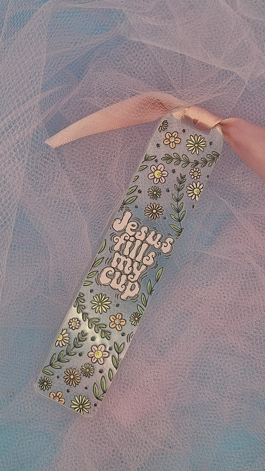 Jesus fills my cup Bookmark