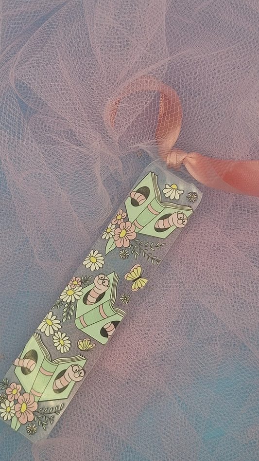 Book Worm Bookmark
