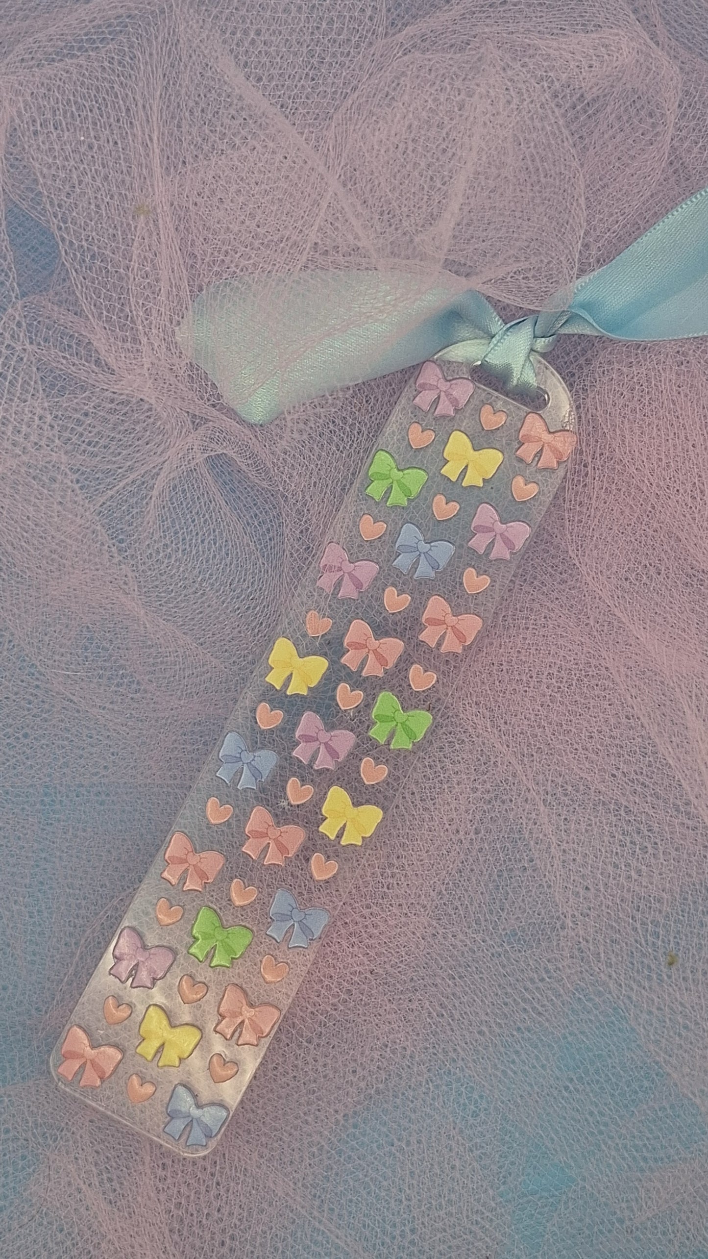 Bows and Hearts Bookmark