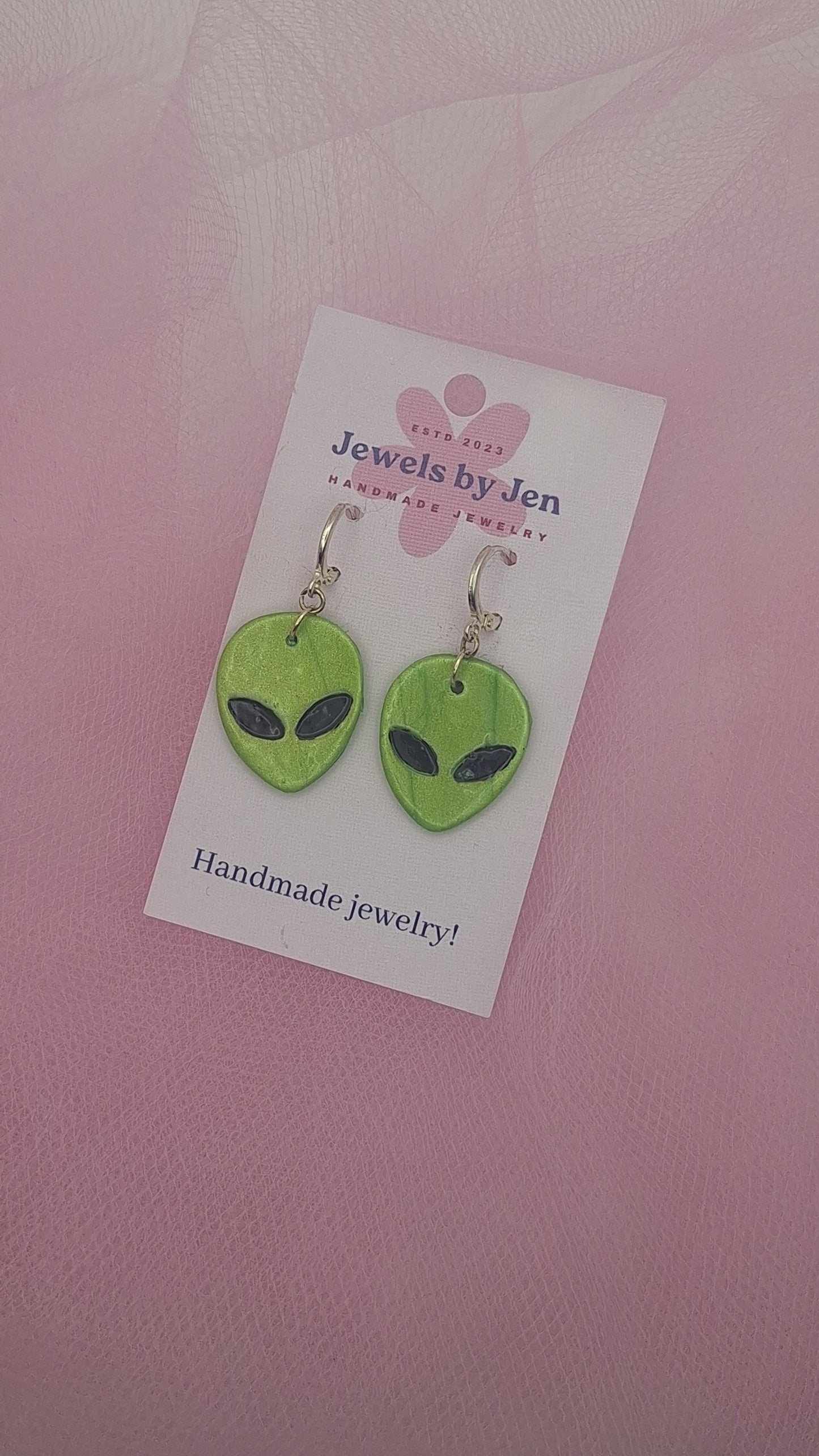Alien Earrings