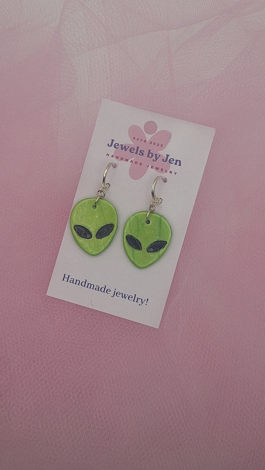 Alien Earrings