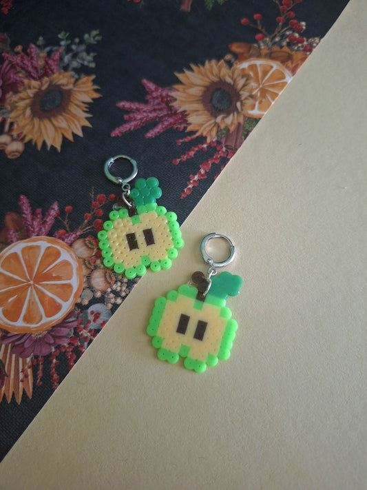 Green Apple Earrings