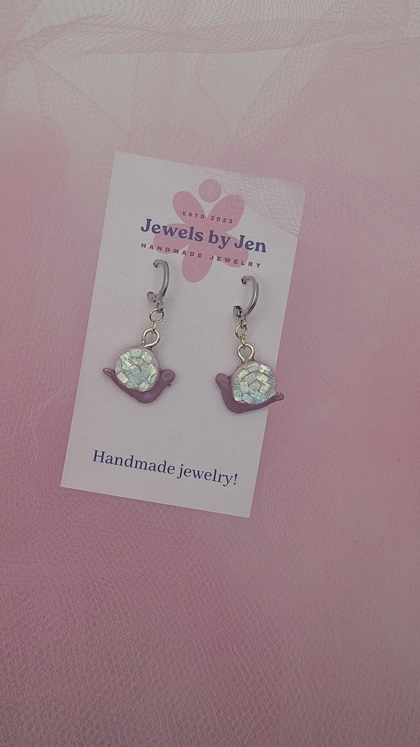 Disco Snails Earrings
