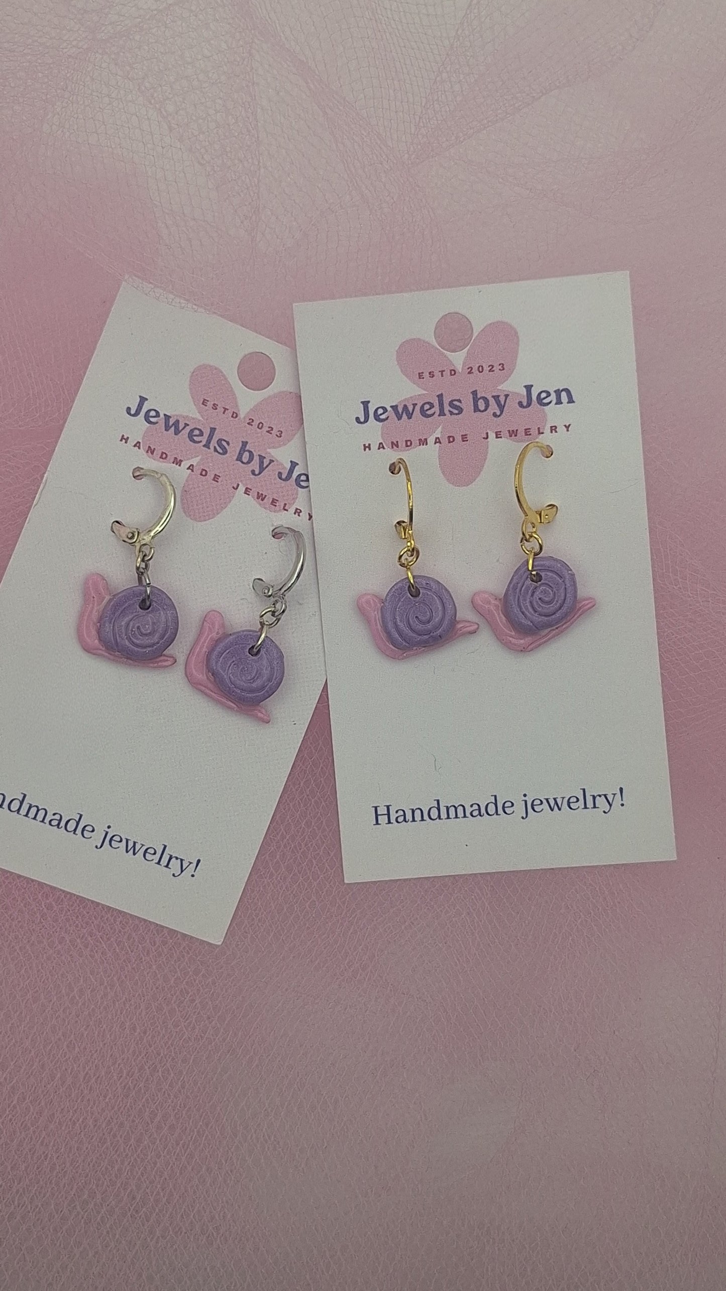 Snail Earrings